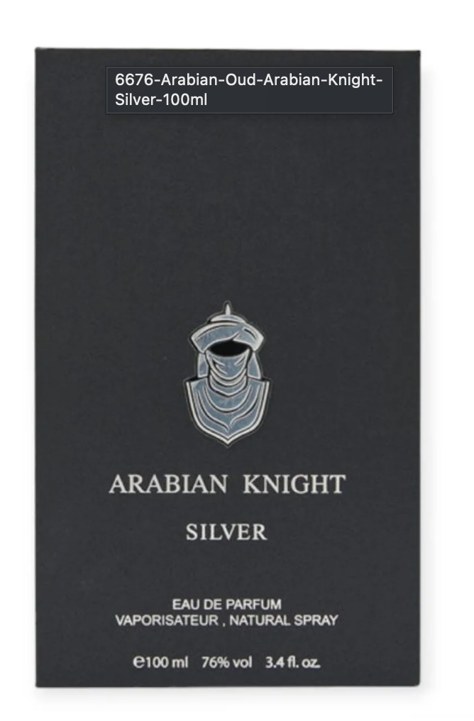 Arabian Oud - Arabian Knight Silver